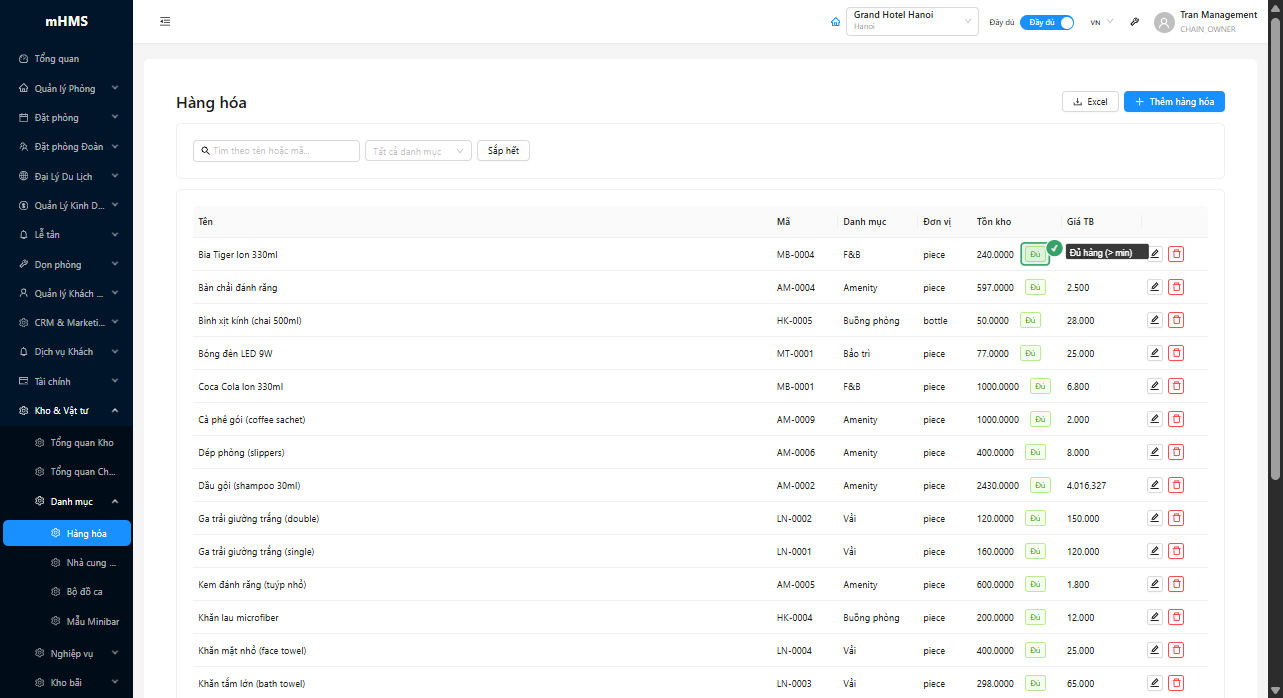 3 loại tag trạng thái tồn kho