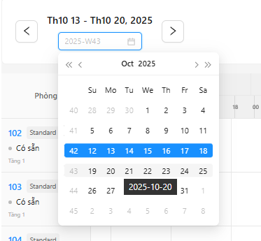 Timeline Date Picker